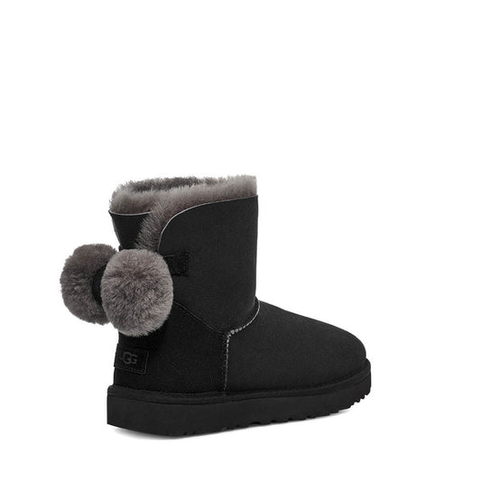 W MINI B. FUZZY BOW / BLK